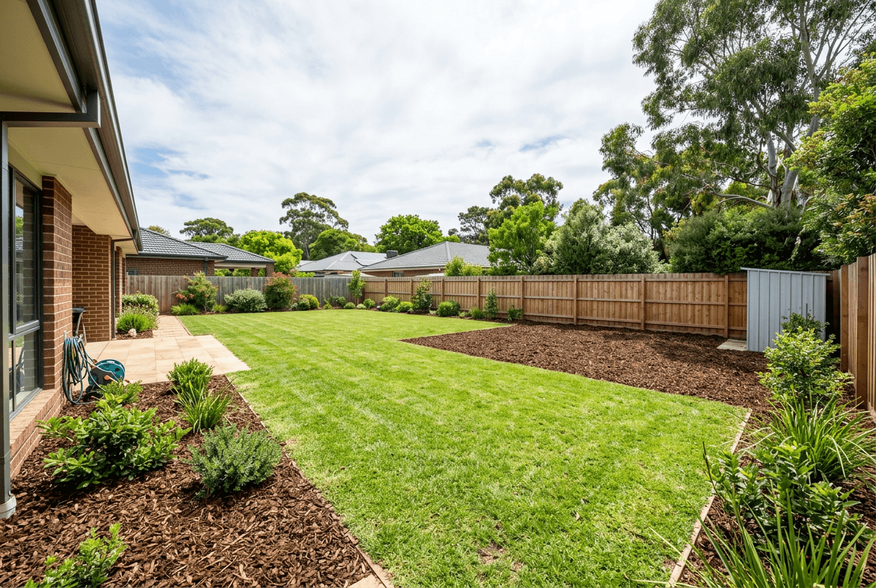 Clean yard after tree removal Melbourne