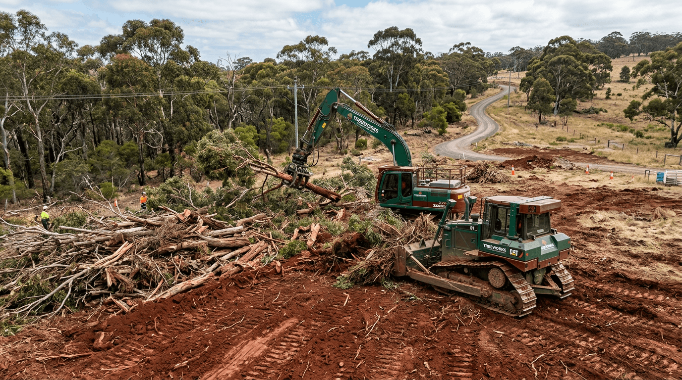 Land clearing Melbourne Victoria