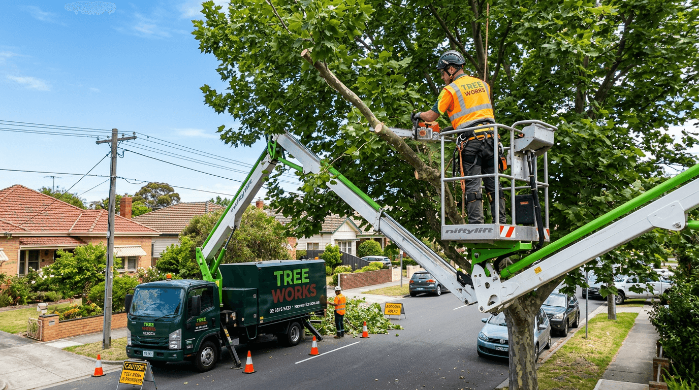 Tree trimming Melbourne arborist